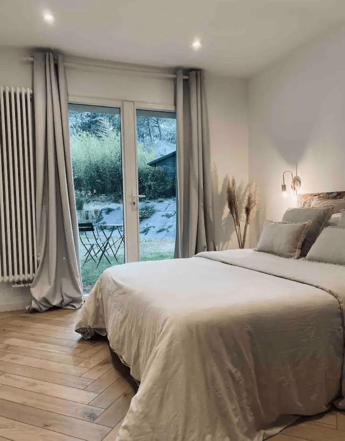 Le Touquet Les Hortensias Chambre Independante Avec Sdb Et Toilettes Privees Dans Une Maison En Foret Proche Du Golf Et De La Plage Entree Independante Avec Acces Prive מראה חיצוני תמונה